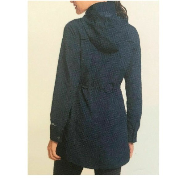 Eddie Bauer Jacket Adventure Hiking Parka Navy - Picture 2 of 2